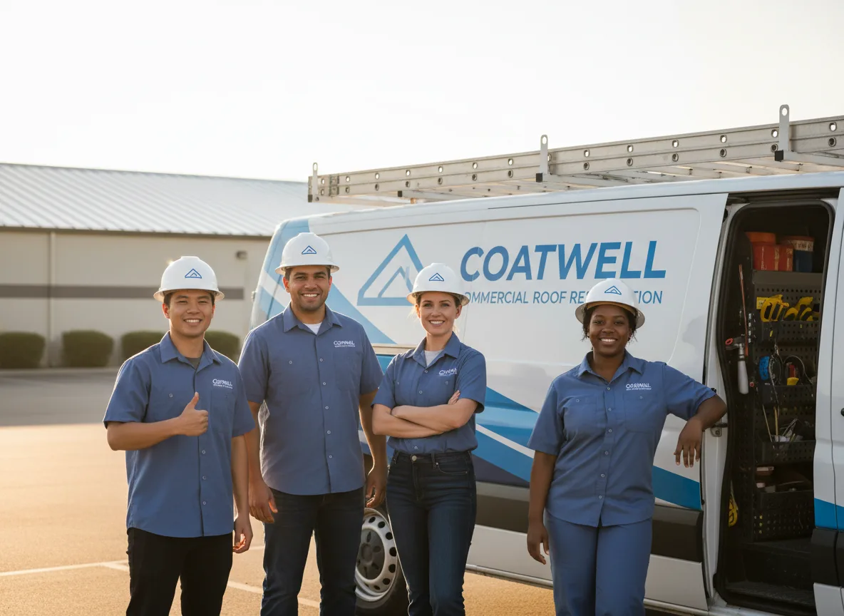 Commercial roof coating company in Spalding, NE
